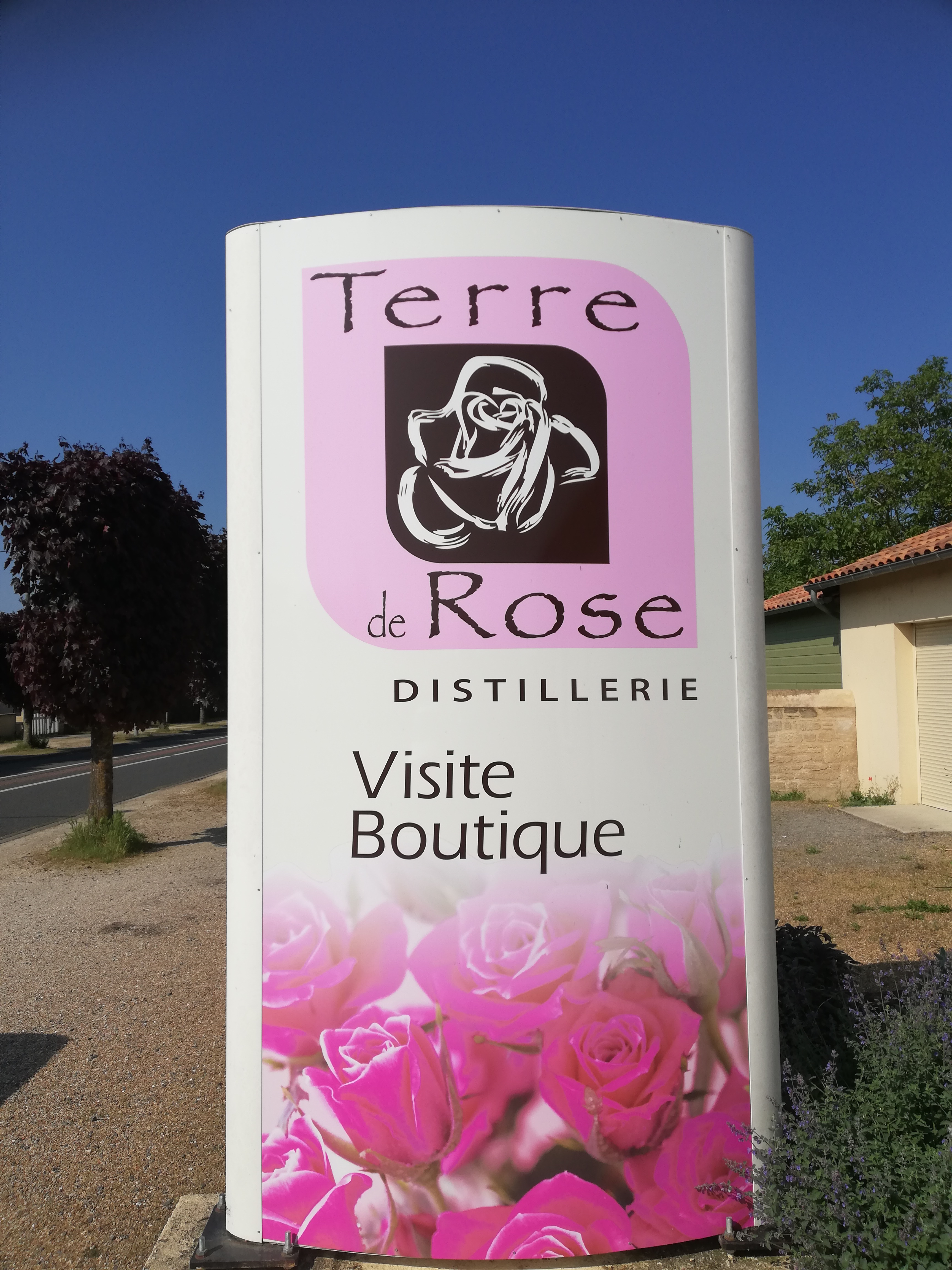 EntrÃ©e de la boutique Terre de Rose